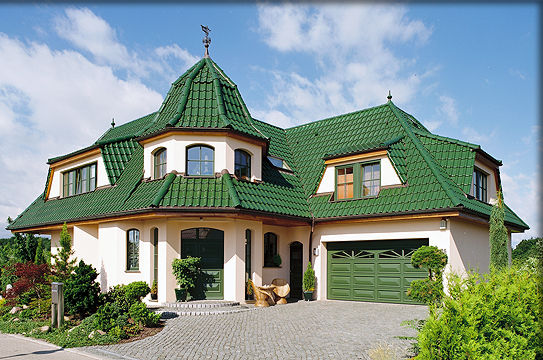 Massiv haus fertighaus o fertigteil haus als land haus stadt haus