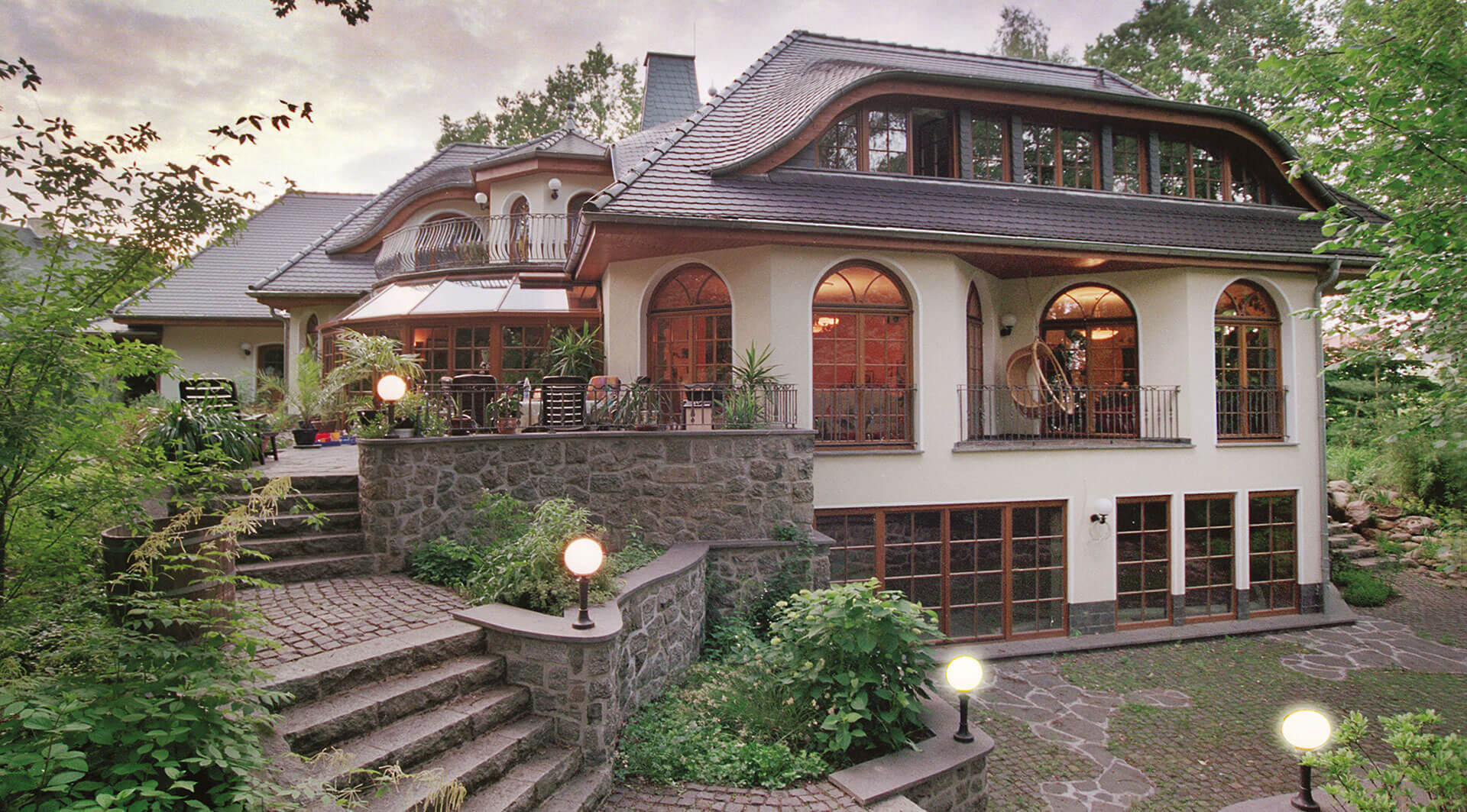 Landhäuser, LandhausVillen & Architektenhäuser im Landhausstil