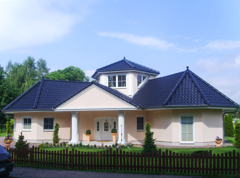 Bungalow bauen massivhaus mit winkelbungalow grundriss