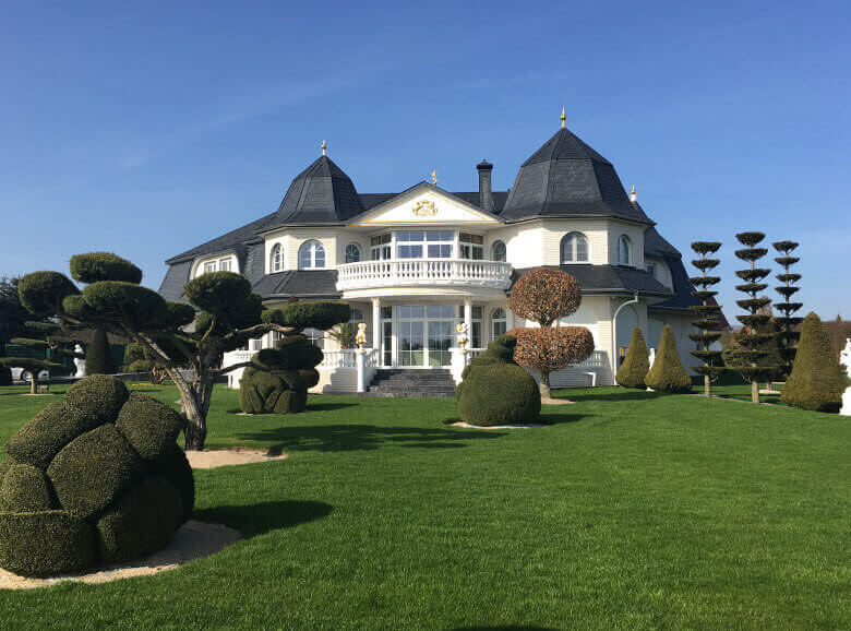 Luxus-Häuser Neubau mur mit Stilhaus